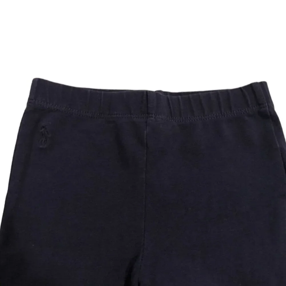 Ralph Lauren 12m Navy Blue Bow Leggings